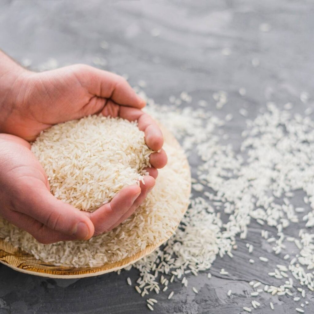 Inspection of rice